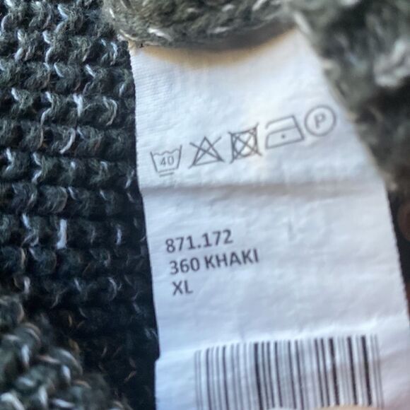 YES NO Oversized Grey Sweater Women’s XL - Picture 6 of 6